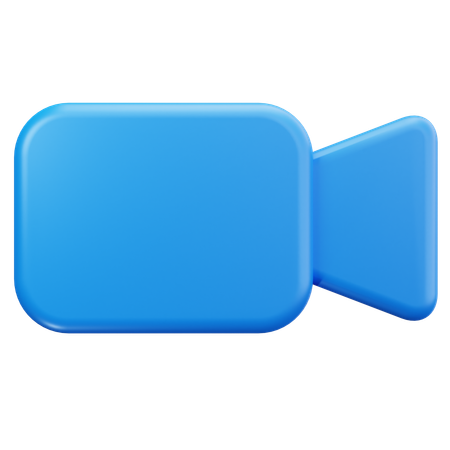 Video Camera  3D Icon
