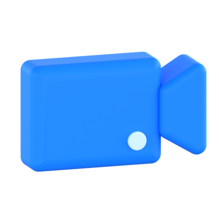 Video Camera  3D Icon