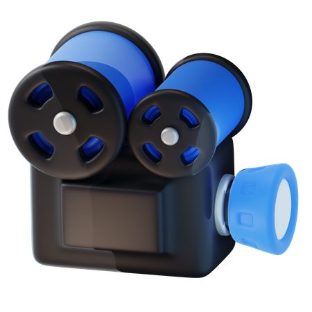 Video Camera  3D Icon