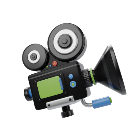 Video Camera  3D Icon