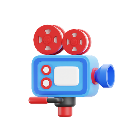 Video Camera  3D Icon