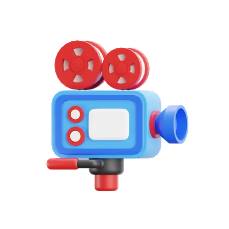 Video Camera  3D Icon