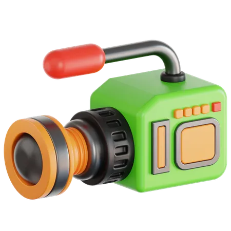 Video Camera  3D Icon