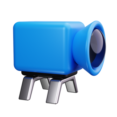 Video Camera  3D Icon