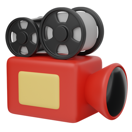 Video Camera  3D Icon