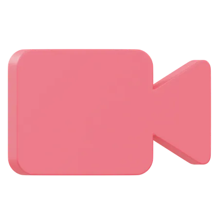 Video Camera  3D Icon