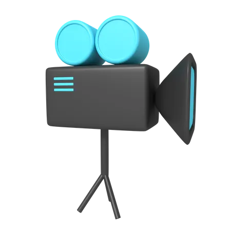 Video Camera  3D Icon