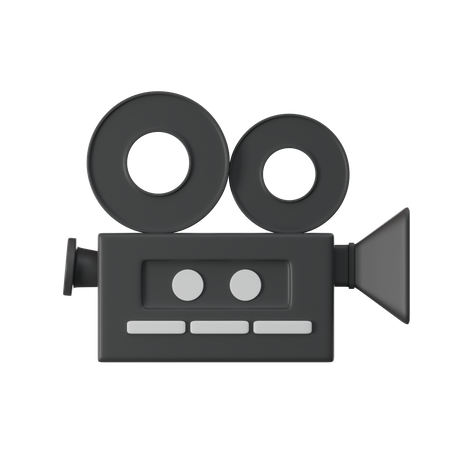 Video Camera  3D Icon