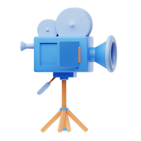 Video Camera  3D Icon