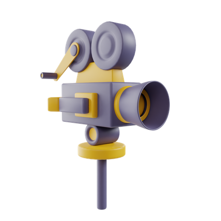 Video Camera  3D Icon