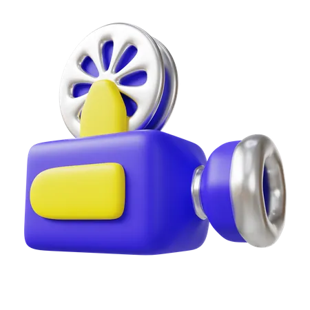 Video Camera  3D Icon