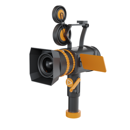 Video Camera  3D Icon