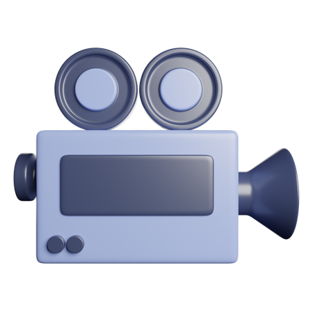 Video Camera  3D Icon
