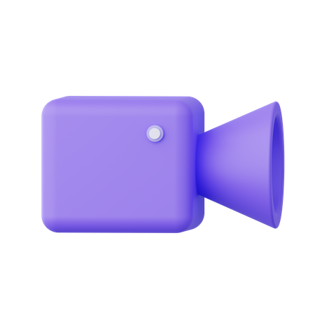 Video Camera  3D Icon