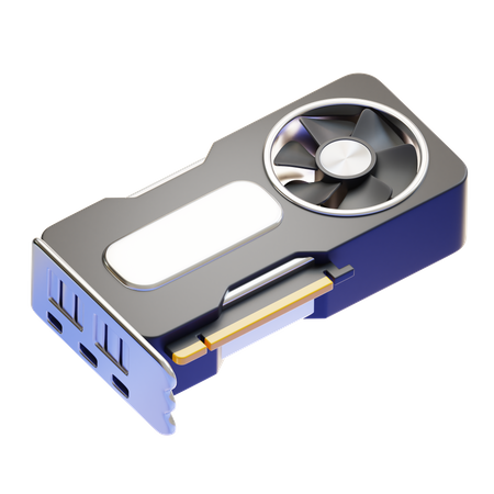 VIDEO CARD  3D Icon