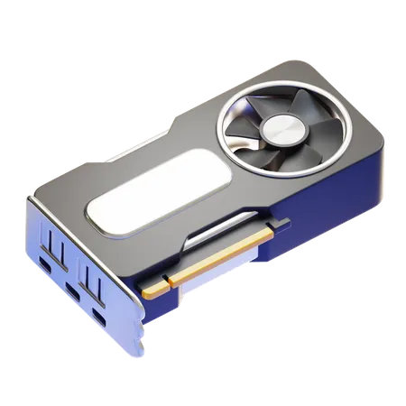 VIDEO CARD  3D Icon