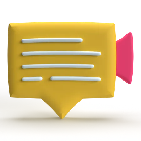 Video Chat  3D Icon