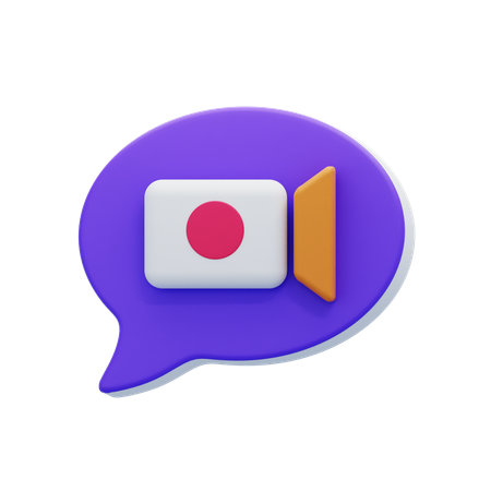 Video-Chat-Blase  3D Icon