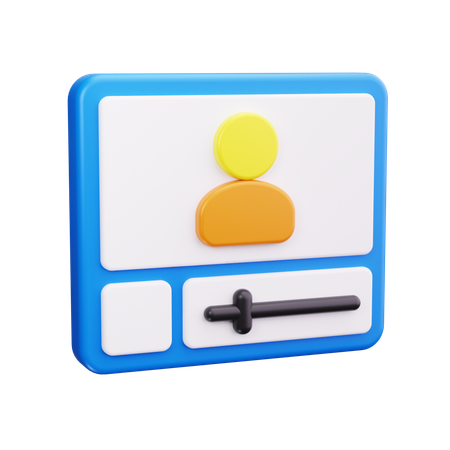 Video Class  3D Icon