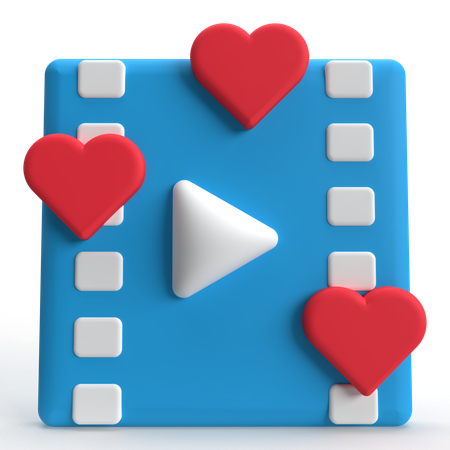 Vidéo comme  3D Icon