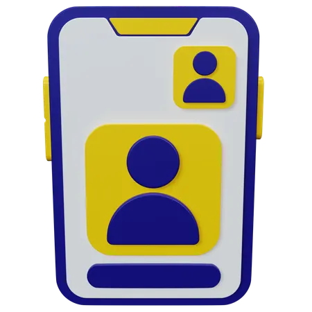 Video Conference  3D Icon