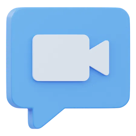 Video Conference  3D Icon