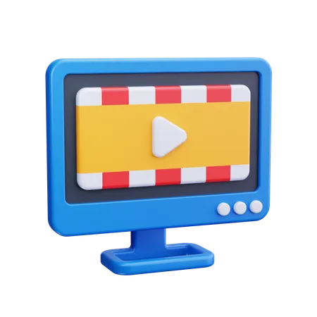 Video Editing  3D Icon