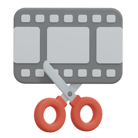 Video Editing  3D Icon