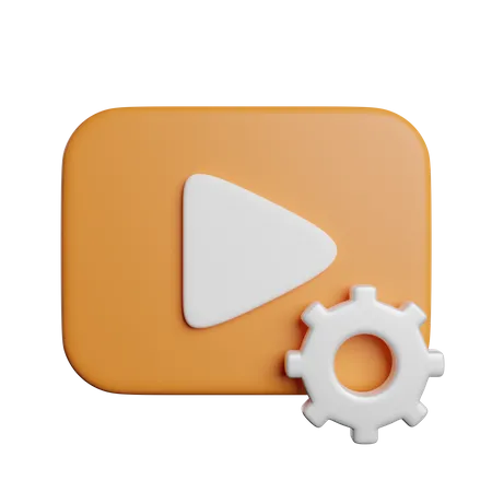 Video Editing  3D Icon