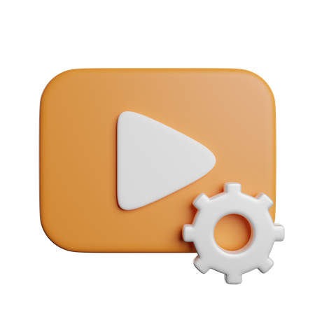Video Editing  3D Icon