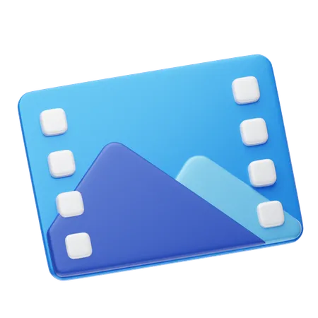 Video Editor  3D Icon