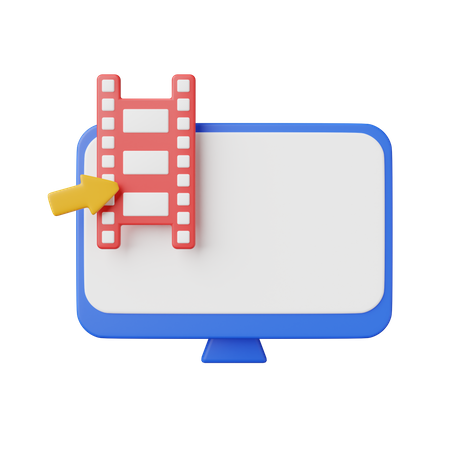 Video Editor  3D Icon