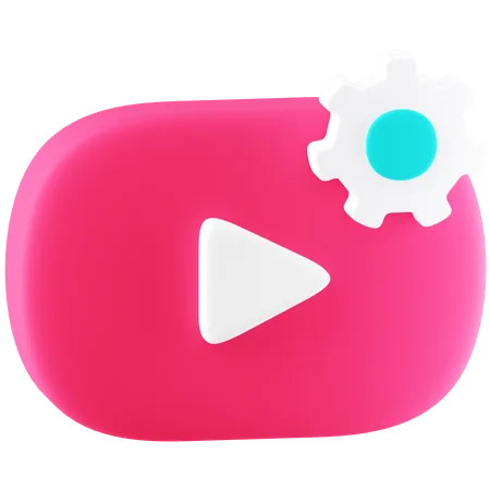 Videoeinstellung  3D Icon