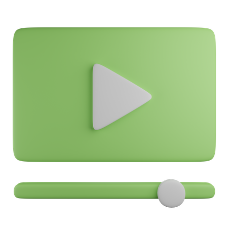 Vidéo en ligne  3D Icon