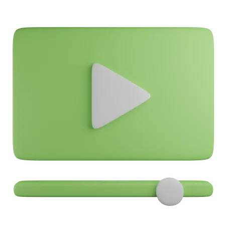 Vidéo en ligne  3D Icon