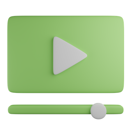 Vídeo en línea  3D Icon