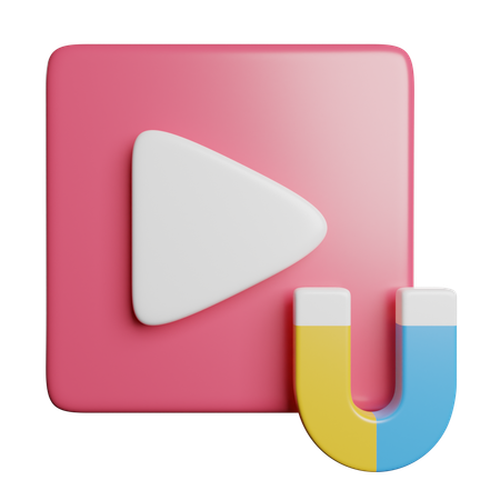 Entusiasta de los videos  3D Icon