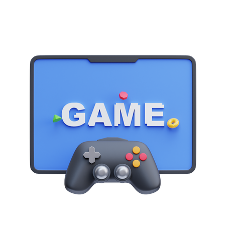 Video Game  3D Icon