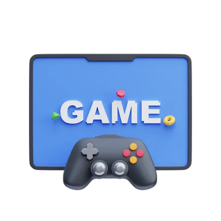 Video Game  3D Icon