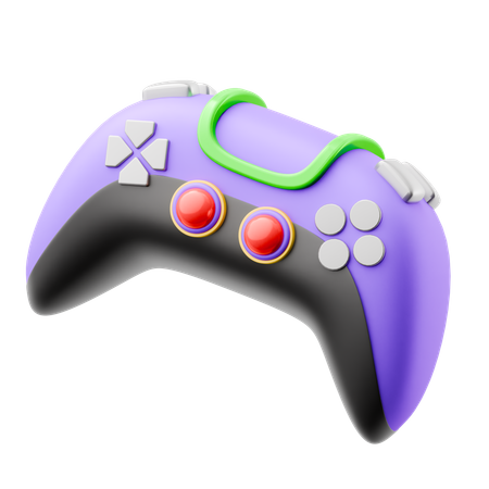 Video game remote  3D Icon