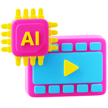 비디오 생성  3D Icon