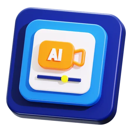 Video Generator  3D Icon