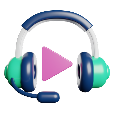 Video Helpline  3D Icon