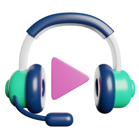 Video Helpline  3D Icon