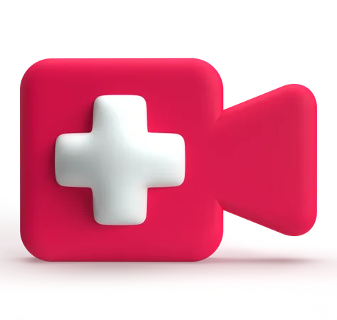 Video hinzufügen  3D Icon