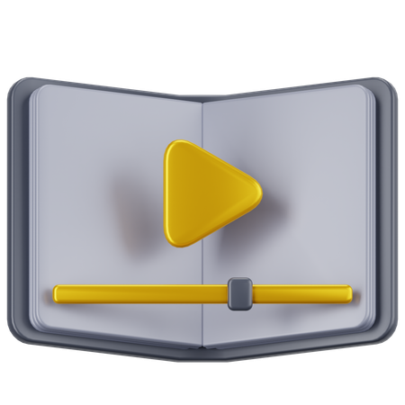 Video Learning  3D Icon