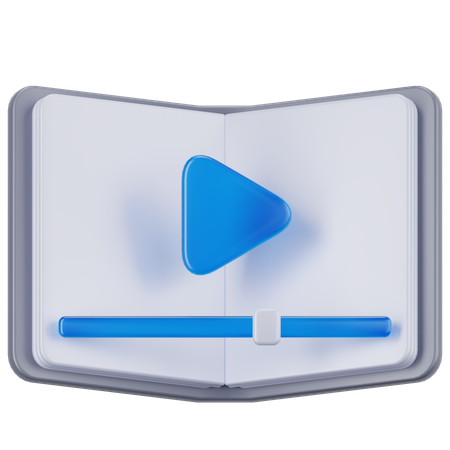 Video-Lernen  3D Icon