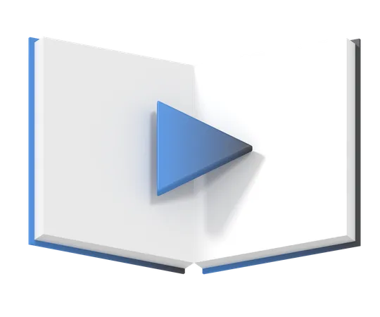 Videolibro  3D Icon