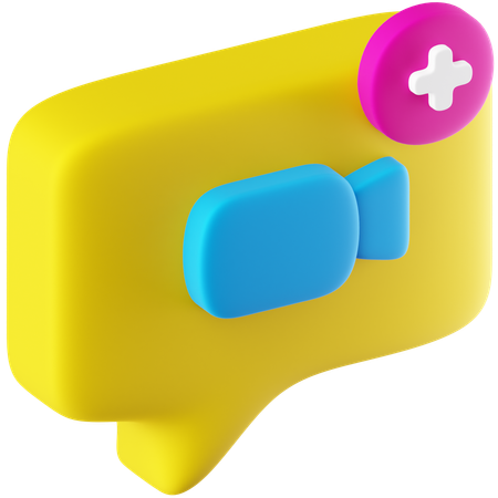 Videollamada  3D Icon