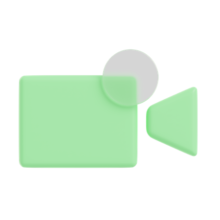 Videollamada  3D Illustration